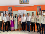 Trao đổi học thuật với trường THPT Preah Sisowath - Campuchia