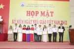 Trường Thực hành Sư phạm tổ chức buổi lễ kỉ niệm 36 năm ngày Nhà giáo Việt Nam (20/11/1982 – 20/11/2018)