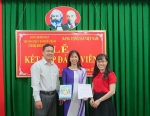 ​Lễ kết nạp Đảng viên Chi bộ Khối xã hội thuộc Đảng bộ bộ phận trường Thực hành Sư phạm.